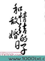 和情敌结婚的日子