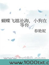 蝴蝶飞越沧海,小狗在等你图片
