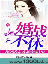婚战不休,boss大人越战越勇!图片